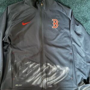 Nike Men's Blue Dri-FIT Red Sox Jacket